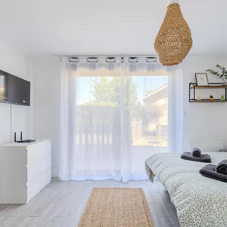 Le Jardin Roosevelt-parking-airport 15' Apartamento Mérignac